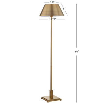 Roxy 60" Metal LED Floor Lamp - JONATHAN Y
